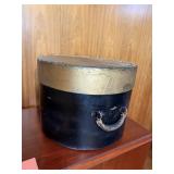 Antique Top Hat Carriage Trunk Case