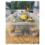 Assorted Paint Brushes in Tote