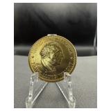 1982 Frank Lloyd Wright 1/2 Oz Gold Medal