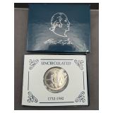 1982 George Washington Silver Half Dollar Set