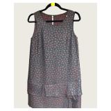 Cop Copine Dress Vertigo Robe Textured Shift