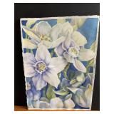 Nancy Hathaway 'White Narcissus #3' Signed