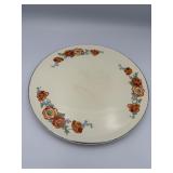 Great American Tea Co Poppy Plate Hall