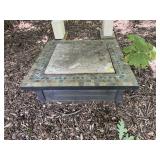 Slate Tile Table: Square Mosaic Garden Coffee Top
