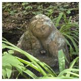 Margaret Hudson Art: Seated Girl Clay Statue Pot