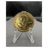 1984 John Steinbeck 1/2 Oz Gold Medal