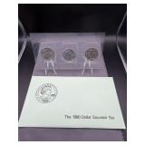 1980 Susan B. Anthony Dollar Souvenir Set OGP