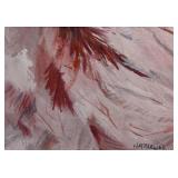 Nancy Hathaway 'Red Leaves 1' Signed