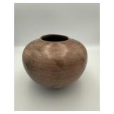 Signed Hushman Pit Fired Olla Jar