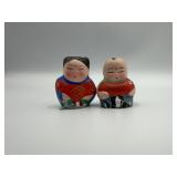Wuxi Huishan Clay Da A Fu Figurines - Pair
