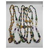 Specialty Mardi Gras Jester & Mask Bead Strands -
