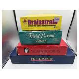 Trivia & Party Board Games - 4 Count