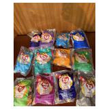 1998 McDonald's Teenie Beanie Set & Packet