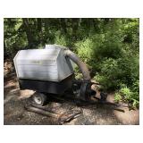 Trac Vac Model 580 Pull Behind Lawn Leaf Vacuum