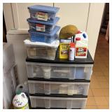 Rolling Drawers & Workshop Supply Lot