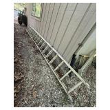 Werner Aluminum Extension Ladder 24 ft D-Rung