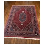 Persian Bijar Wool Area Rug 8' x 10'1'