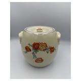 Hall Orange Poppy Cookie Jar