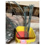 Peony Supports & Garden Stakes Lot