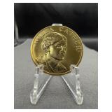 1981 Willa Cather 1/2 Oz Gold Arts Medal