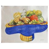 Nancy Hathaway Signed Watercolor Still Life