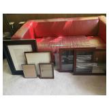 Lot of 7 Assorted Picture Frames with Glass