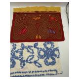 Panamanian Mola Art & Vintage Candlewick Textile