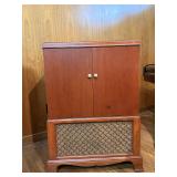 Vintage RCA Radio Console Cabinet