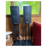 Pair Klipsch KSB 2.1 Black Bookshelf Speakers