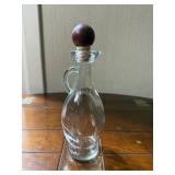 Italian Glass Oil Vinegar Cruet