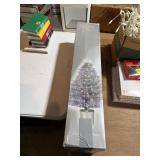 Fiber Optic Silver Christmas Tree In Box