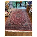 Persian Bijar Wool Area Rug 6'1' x 9'4'