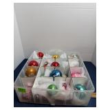 Shiny Brite Mercury Glass Atomic Ornament Box Lot