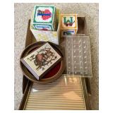 Sister Berta Hummel Art & Needlepoint Blocks Tray
