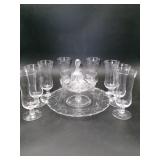 Princess House Heritage Etched Glassware & Servewa