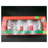 Peanuts Holiday Drinking Glasses Set