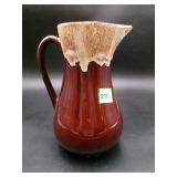 RRP Co. Roseville Ohio Brown Drip Pitcher