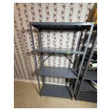 Four-Tier Metal Industrial Shelving Unit