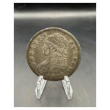 1812 Capped Bust Silver Half Dollar Coin