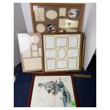 Norman Rockwell Print Oak Multi Photo Collage Fram