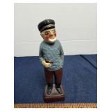 Hand-Painted Ceramic Sea Captain Figurine