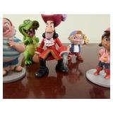 Disney Jake Never Land Pirates Figurine Lot