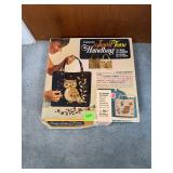 Vintage 1970s Jewel Tone Sea Shells Handbag Kit