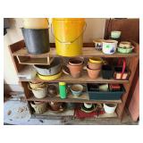 Wooden 4 Tier Workshop Garage Storage Shelf Only