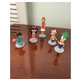 Disney Phineas and Ferb Figure Variety Lot