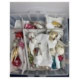 Antique German Glass Snowman Umbrella Figural Lot