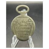 1893 Columbian Exposition Keystone Watch Case Open