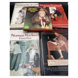 Norman Rockwell Saturday Evening Post Book Lot of