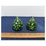 Ceramic Christmas Tree Salt and Pepper Shakers