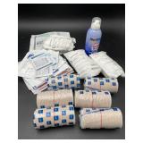 Bulk First Aid Supplies Lot CoFlex Bandages & Gauz